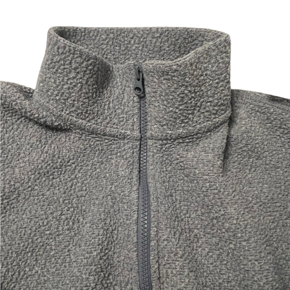 Everlane ReNew Fleece Half-Zip Pullover Blue Gray Sweatshirt Women’s L - Picture 3 of 6